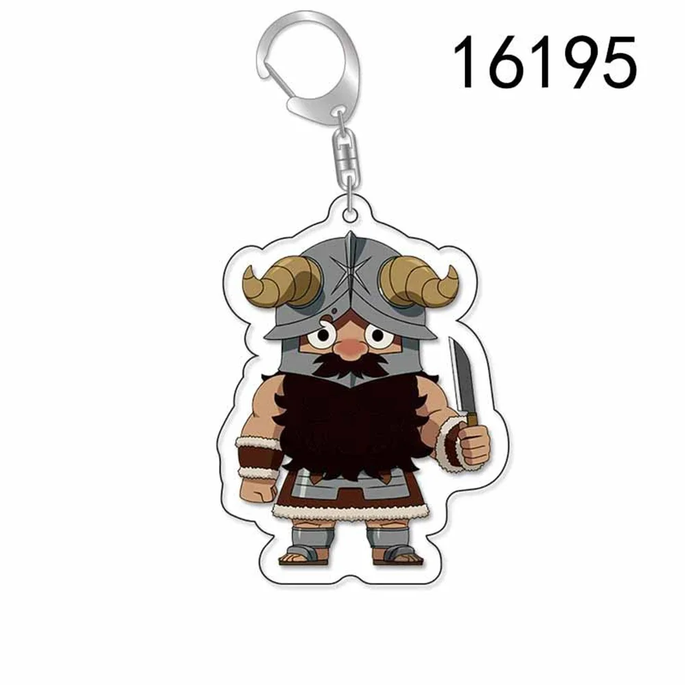 Аниме брелок с изображением вкусных в подземелье Laios Touden подвеска для сумки