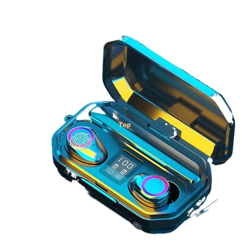 

Box Sports Waterproof Headphone 9D Stereo Earbuds Headsets power bank HeadsetsBluetooth 5.0 Earphones 3000mAh Charging