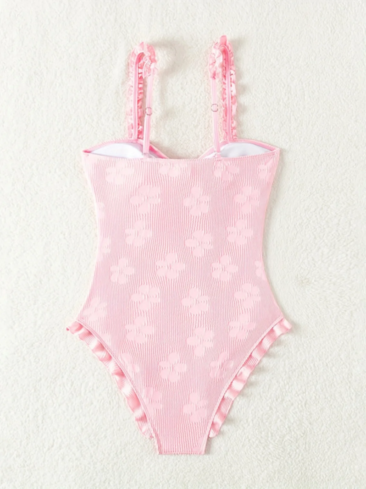 2024 Европейский и американский купальник на шнуровке с отверстиями пляжный