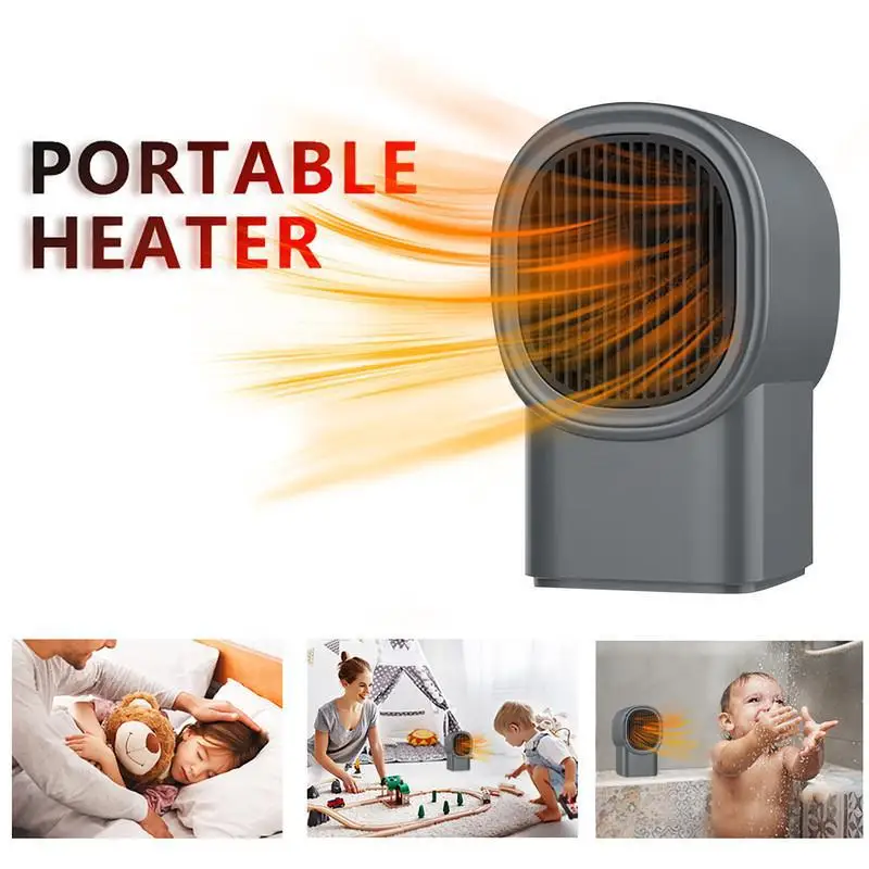 

Mini Heater Electric Heater for Home Electric Warmer 400W Portable Hot Air Blower Heater 220V Low Consumption 2S Rapid Heating