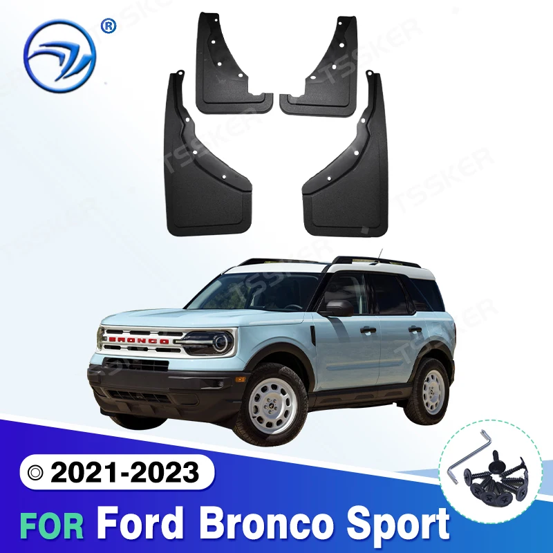 

Car Mud Flaps For Ford Bronco Sport 2021 2022-2023 Mudflaps Splash Guards Mud Flap Mudguards