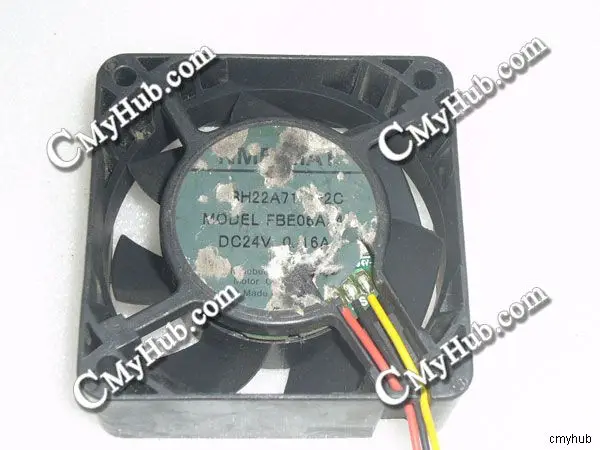 Для Panaflo FBE06A24U DC24V 0.16A 6025 6 см 60 мм 60x60x25 3-контактный 3-проводной охлаждающий