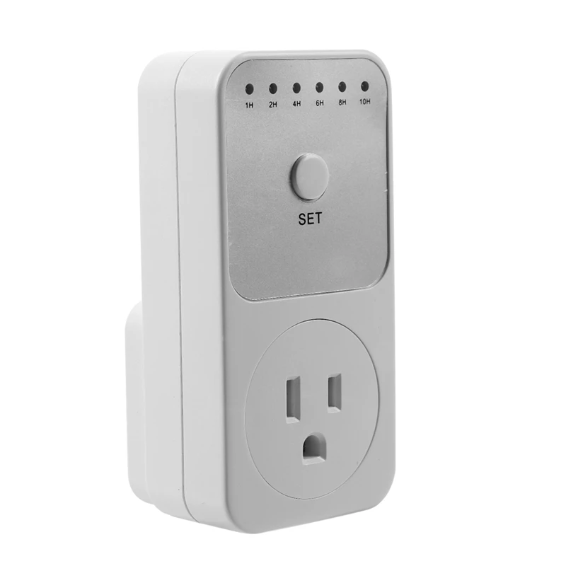 

2X Countdown Timer Switch Intelligent Control Plug-In Socket Automatically Closes The Socket US Plug