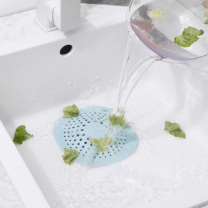 Фильтр для раковины антиблокирующий фильтр ванны душа сливной Силиконовый