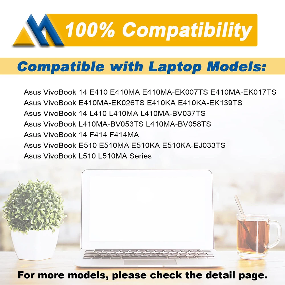 Фото Замена аккумуляторов ноутбуков ASUS VivoBook ASUS 14 E410M E410MA L410M L410MA E410KA F414MA E510MA E510KA L510MA L410MA- bv058ts L510MA -wb04 E510KA- ej033ts №2