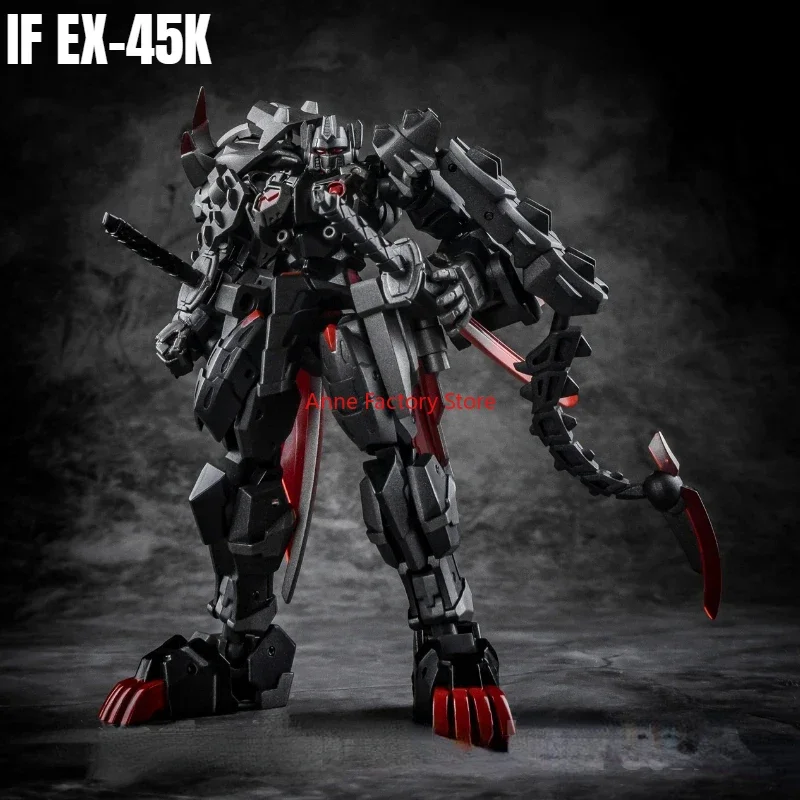 Фото В наличии: Новинка! Фигурка Iron Factory IF EX-45K Iron Samurai Series Kage Shishimaru, 9.7 см, серия Transformation Masterpieces. №2