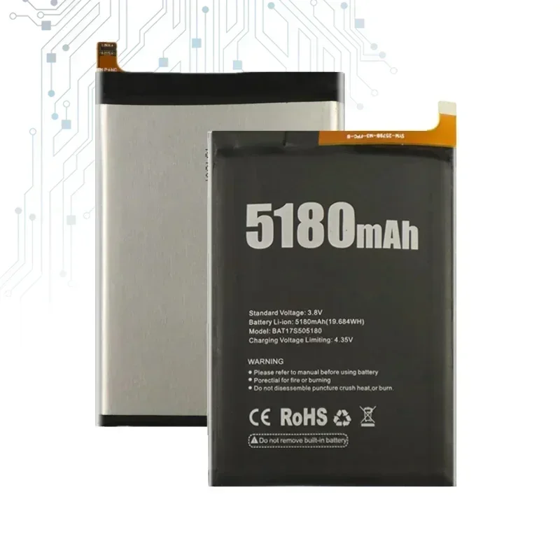 Аккумуляторы для мобильных телефонов большой емкости 5180 мАч BAT17S 505180 Аккумулятор
