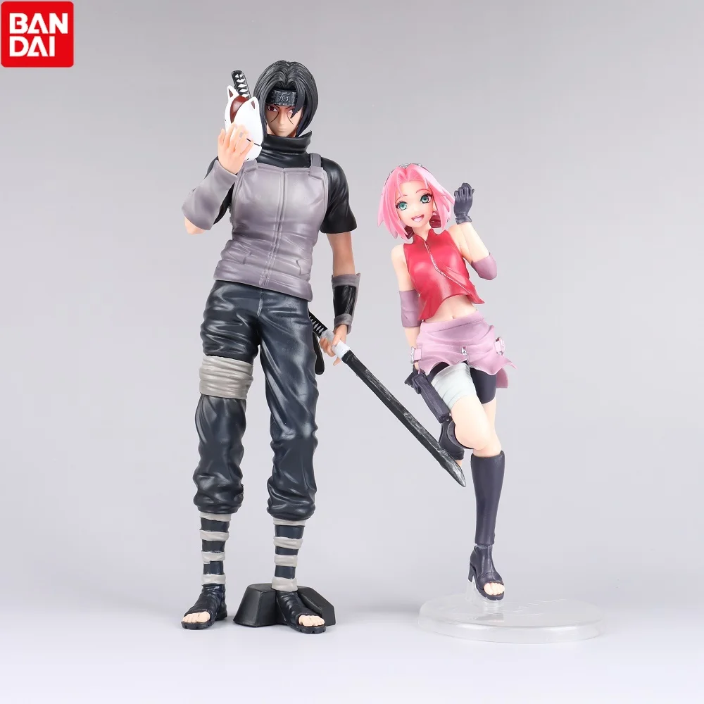 

Фигурка Bandai рисунок, аниме, Наруто Akatsuki, модель 28 см, Uchiha Itachi Haruno Sakura Hyuga Hinata, детская игрушка