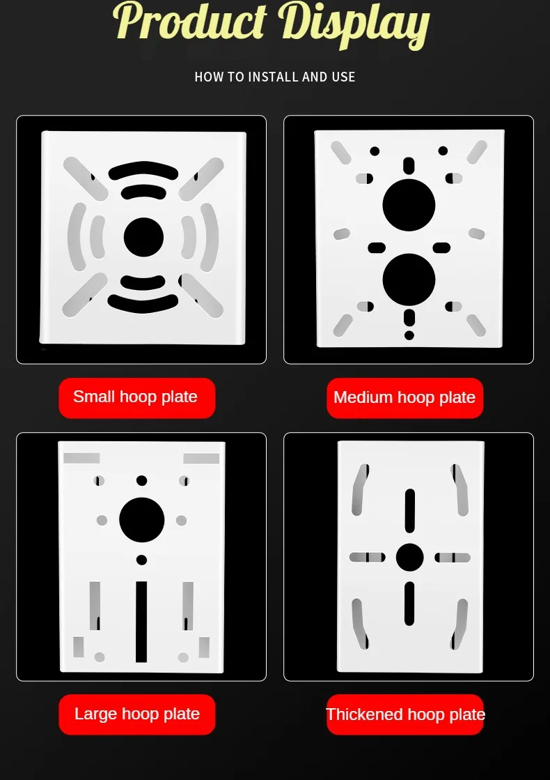 Поперечное горизонтальное вертикальное полюсное крепление обруч для