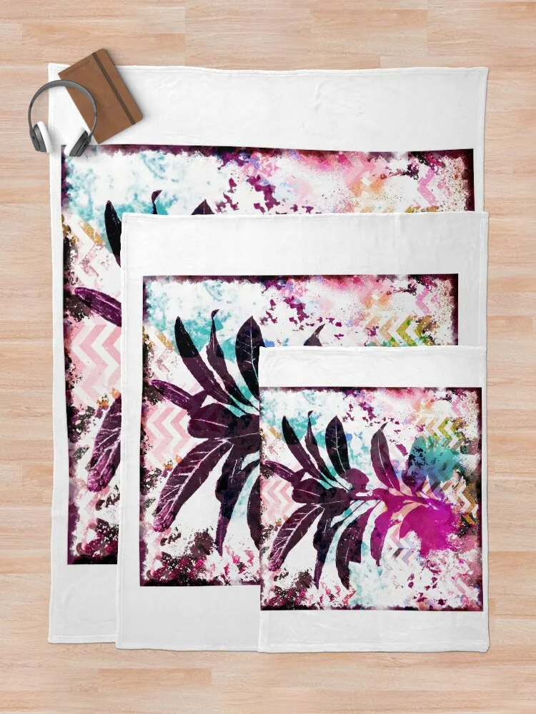 Кротон # Две пледы в среду зимние постельные принадлежности одеяла и фланелевые