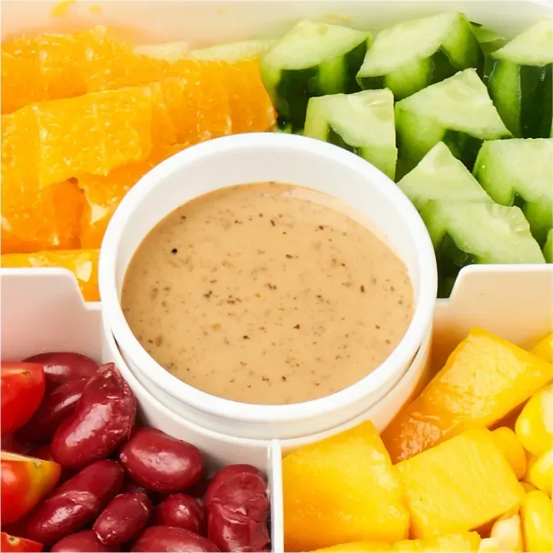 Контейнер для ланча салата контейнер с 4 отделениями лоток в стиле бэнто