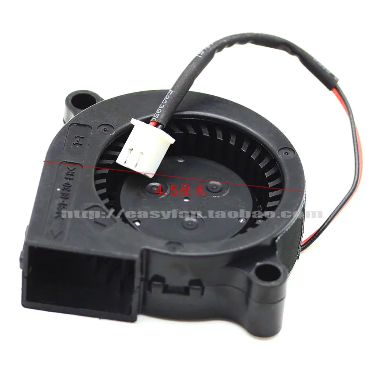 Фото JFG для NMB-MAT Minebea BM4515-04W-B40 4,5 см турбинный вентилятор с двойным шарикоподшипником 12 В 0,18 А охлаждающий вентилятор №3