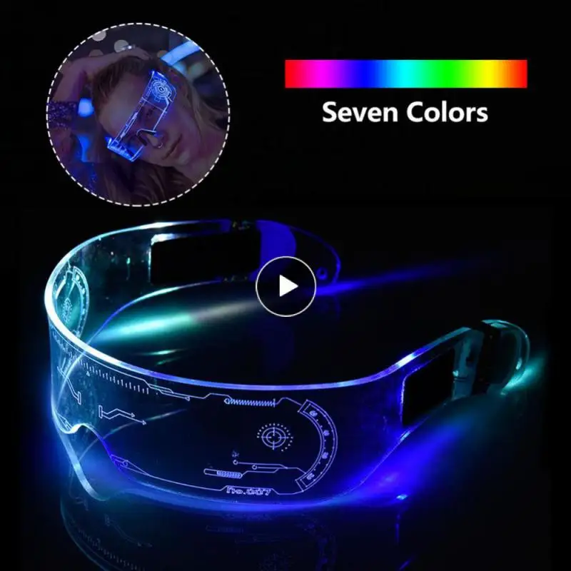 

Party LED Glasses LED Luminous Glasses Flashing Glasses Eyeglasses Bar Party EyeWare For Halloween Christmas Parties Goggles