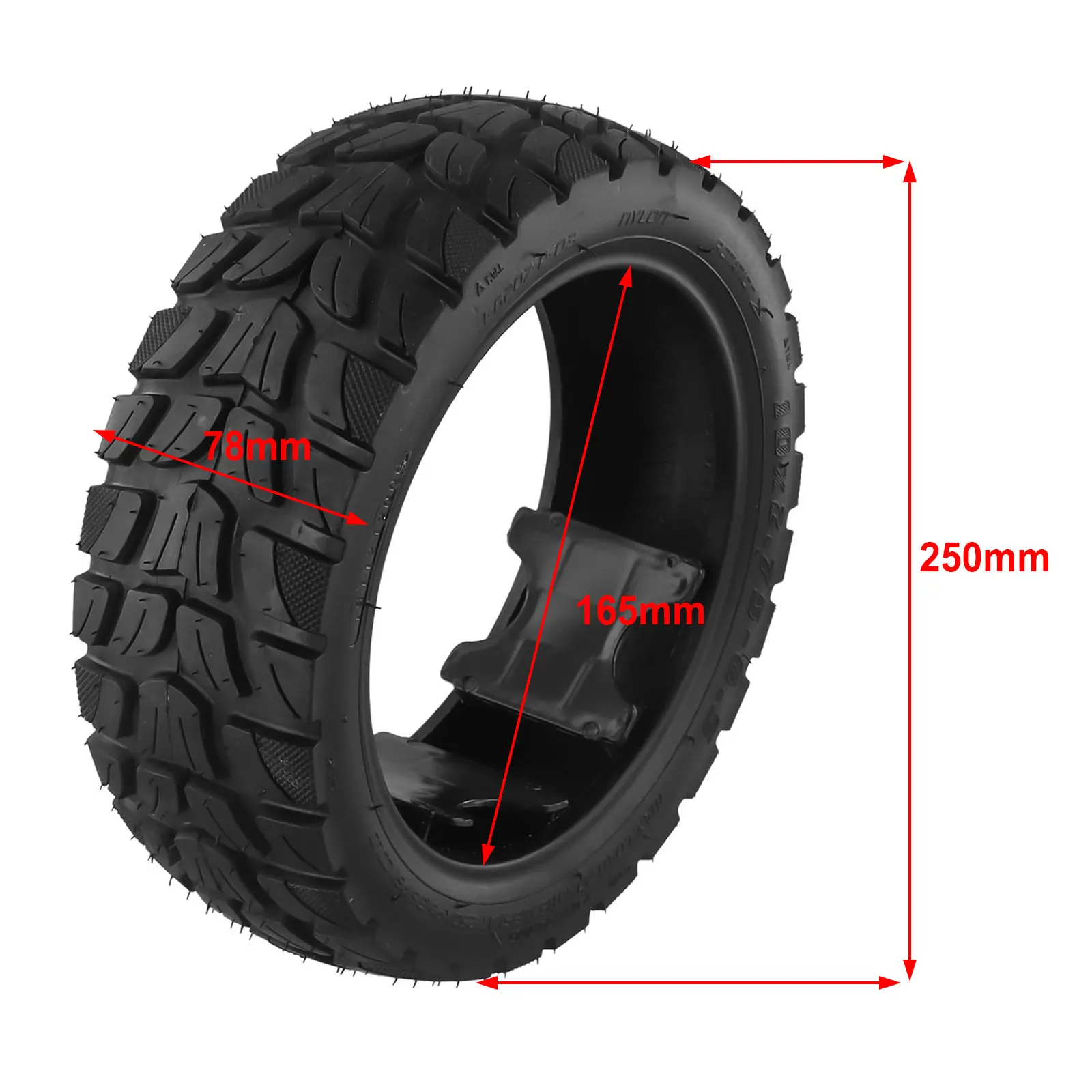 10-дюймовая шина для скутера 10x2 75-6 5 70-6 бескамерная внедорожная сменные аксессуары