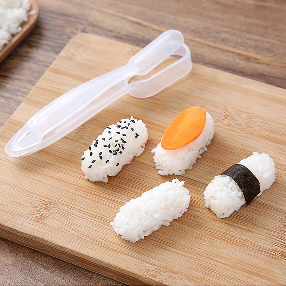 

Square shape Onigiri Kitchen Apparatus Gadgets Making Tools Rice Roll DIY Strip Sushi Laver Easy Kit Mold Roller Maker Japanese