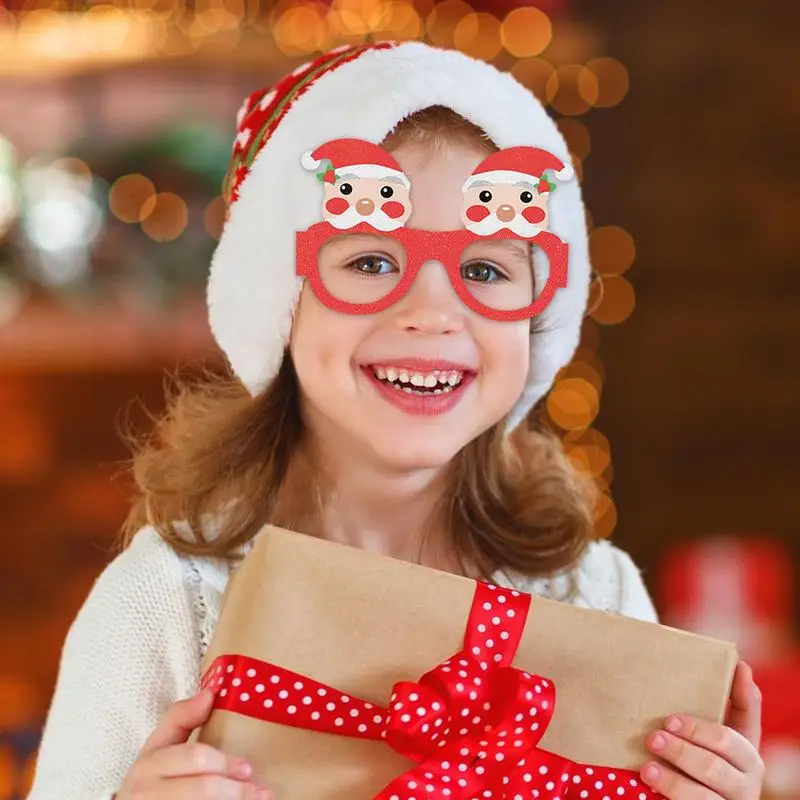 

Фотообои 6 шт. Рождественские декоративные бумажные очки фотообои рождественские Фотообои