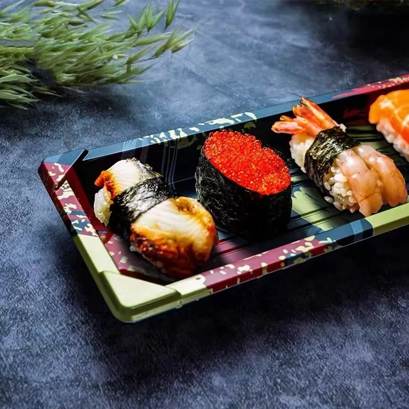 50 шт. одноразовые контейнеры для суши фруктовых пирожных |