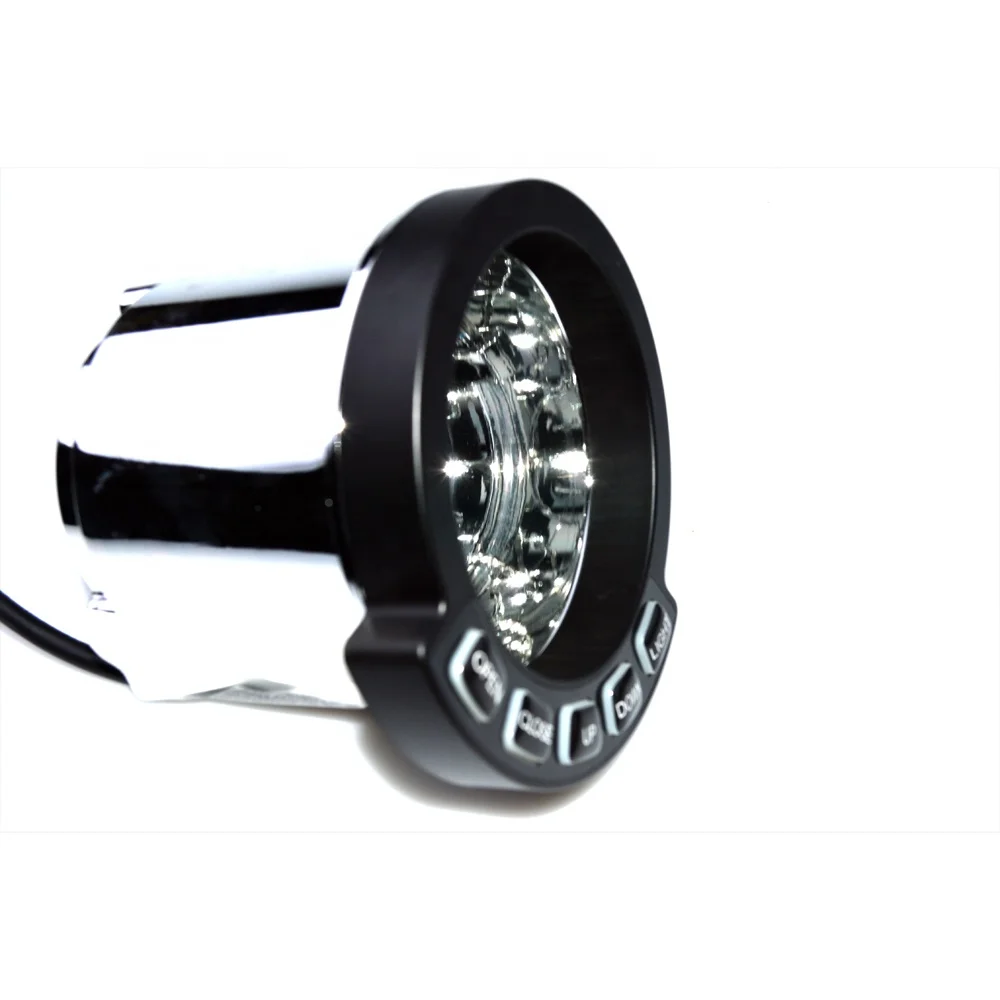 

5 button switch light recliner sofa cup holder tray