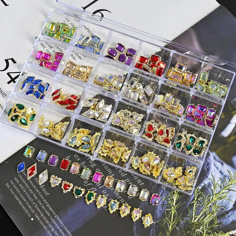 

Роскошные Стразы для дизайна ногтей, набор украшений, кристаллы для ногтей, подвески, бриллианты, сплав, украшения для ногтей, драгоценный камень, детали для ногтей, аксессуары, камни
