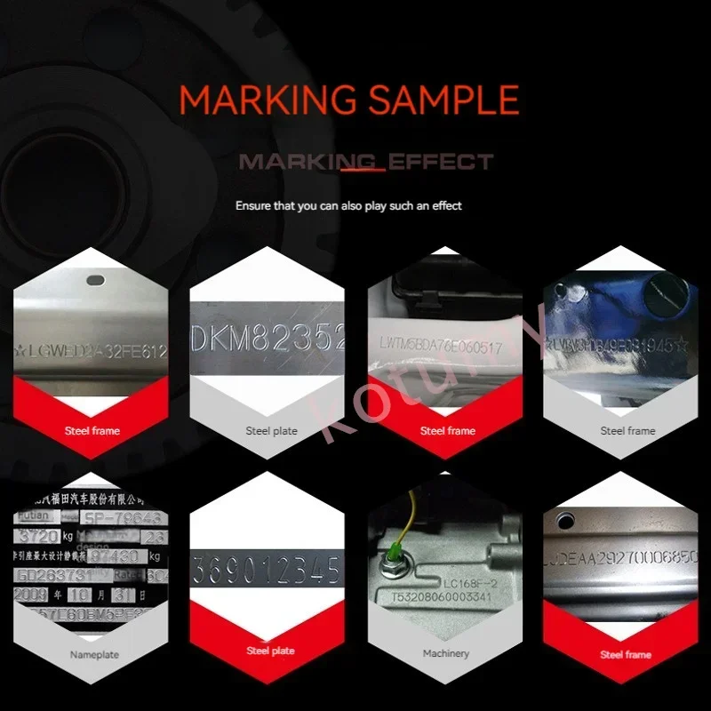 JMB-170 Портативная маркировочная машина для VIN Code 170*110