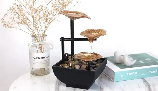 

Modern minimalist circulation small flowing water decorations open to make money living room high-end landscape decorations