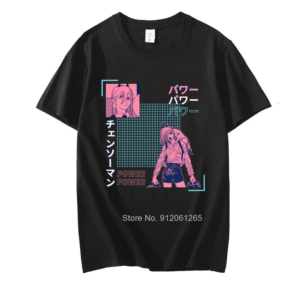 

Chainsaw Man Fashion Japanese Anime T Shirt Men 100% Cotton T-shirt Short Sleeve Manga Gattsu Tee Slim Fit Clothing Merch Gift
