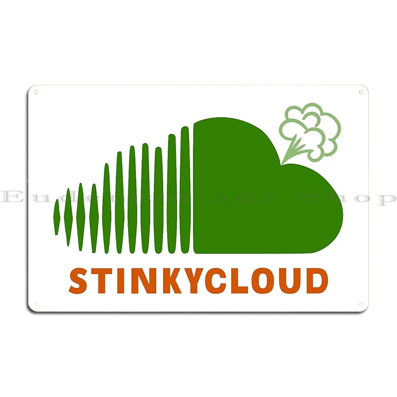 Stinkycloud stinky cloud Metal Sign Cinema забавная печать гаража создание оловянного знака постер