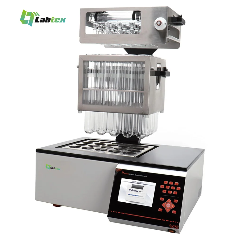 LABTEX LTK-420F Kjeldahl Digestor Лабораторный аппарат для дистилляции Цена Автоматический