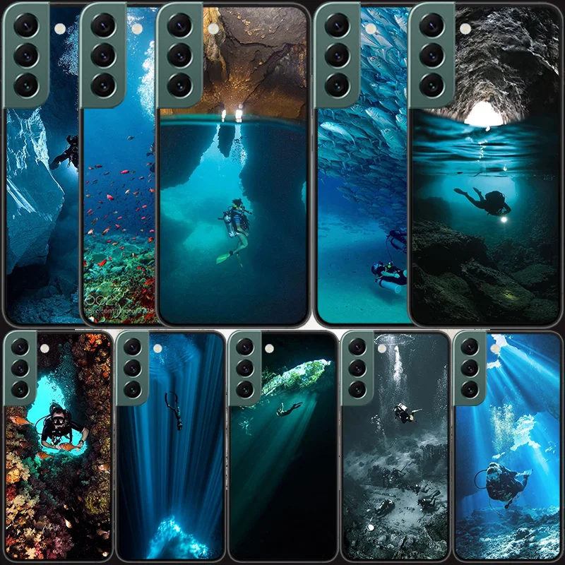 

Deep sea diving Adventure Phone For Samsung Galaxy A02S A12 A22 A32 A42 A52S A72 4G 5G A03S A13 A23 A33 A53 A73 A9 A8 A7 A6 F12