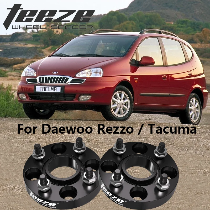 Фото 2/4 шт. проставки для колес из алюминиевого сплава T6-7075 для Daewoo Rezzo / Tacuma, расширяющие фланцевые пластины ступицы №1