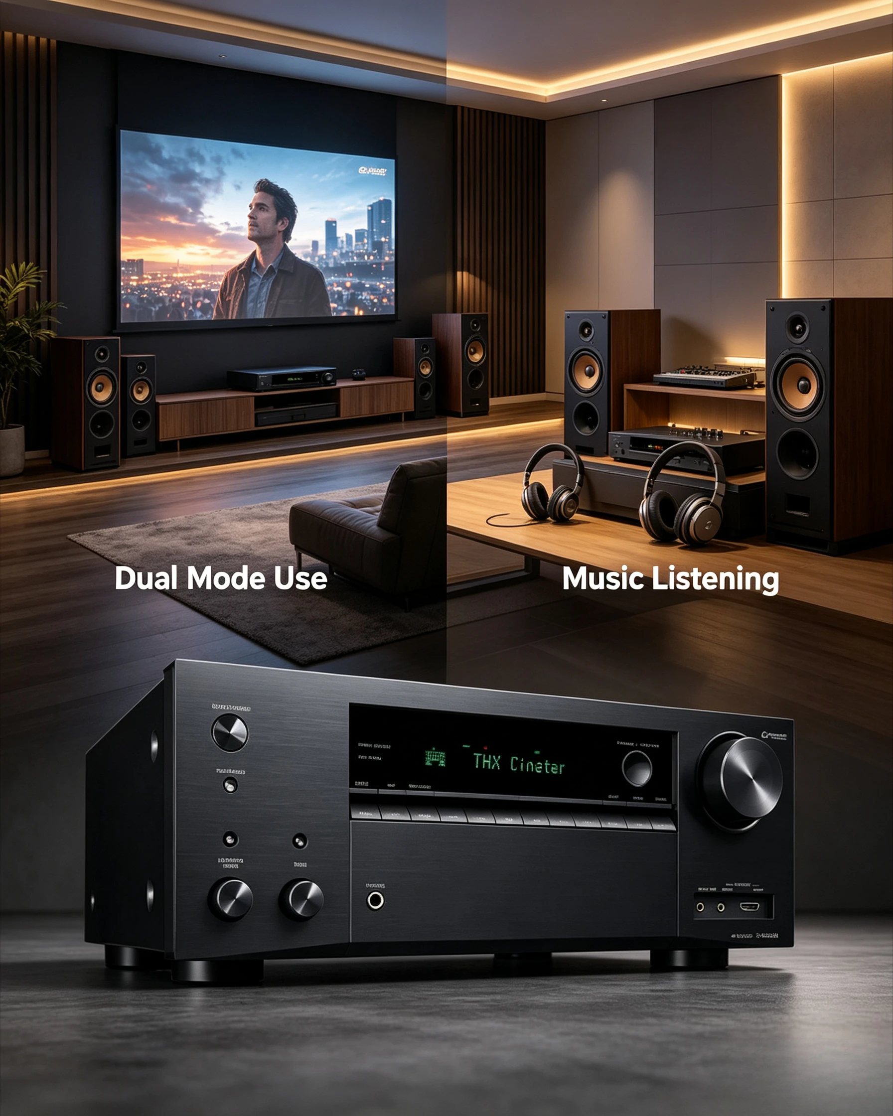 AV-ресиверы TX-SR3100, NR5100, NR6100, NR7100, RZ30, RZ50 с поддержкой 8K HDMI2.1, Dirac Live, THX, Sonos и обработкой звука для домашнего кинотеатра (art.: 3920dbf013d03) - 3920dbf013d03