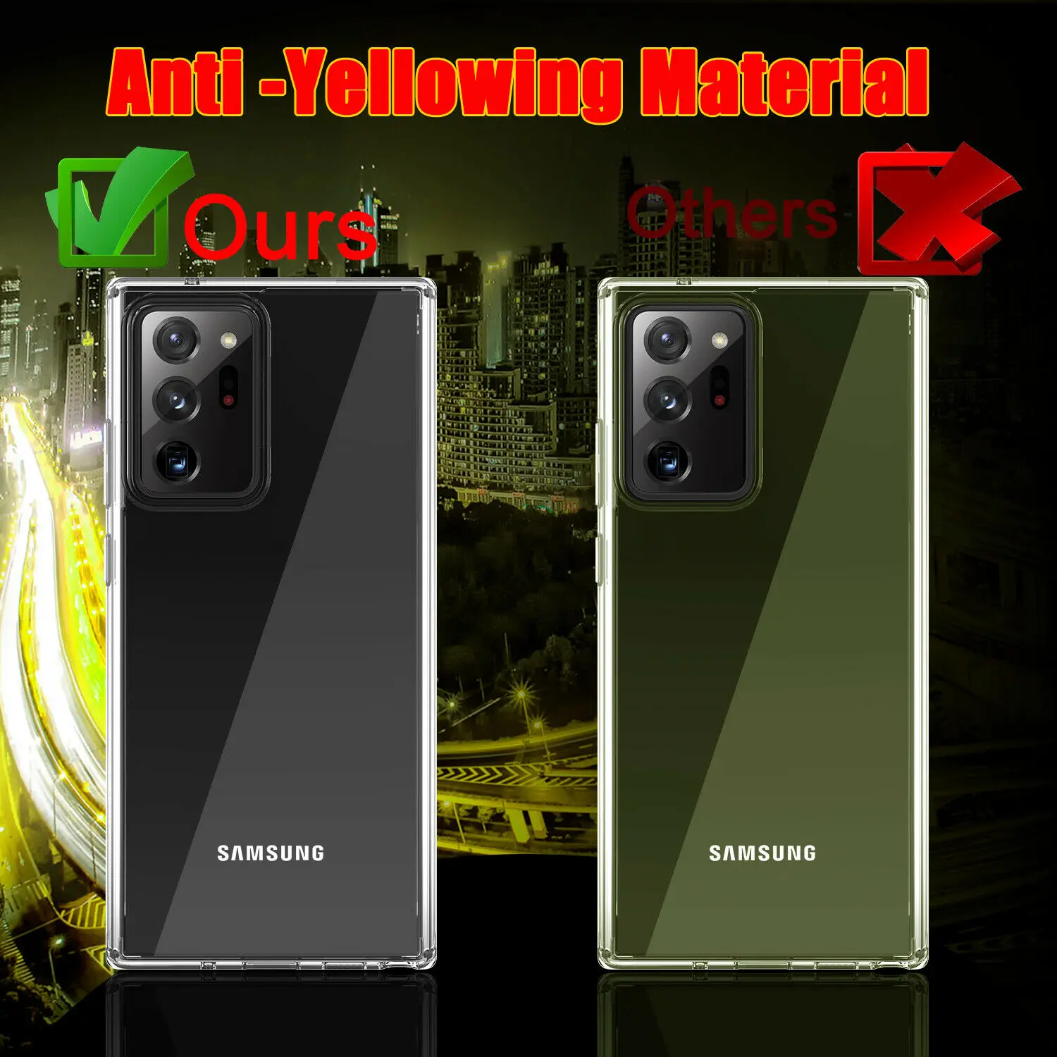 Clear Case For Samsung Galaxy Note20 / 20 Ultra 5G Slim Pattern Soft Phone Back Cases Cover For Samsung S8 S9 S10 S20FE S23