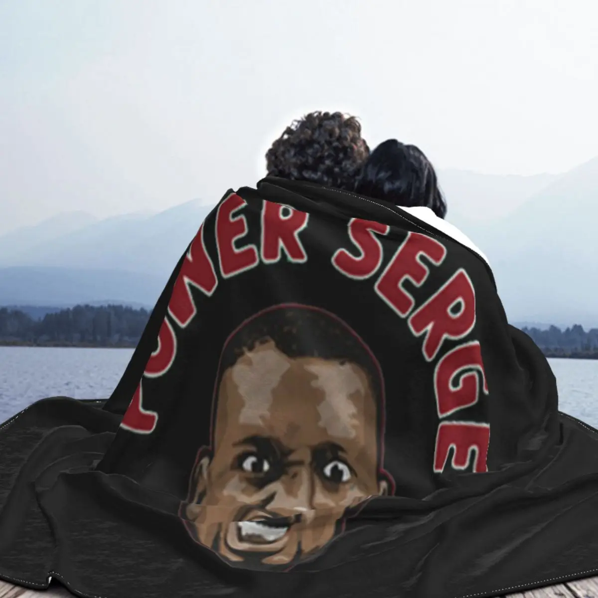 Новинка летнее стильное удобное одеяло в стиле панк с принтом выполненное