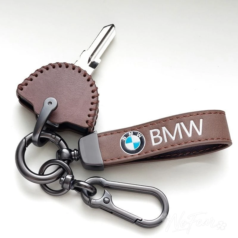 Кожаный чехол-накладка для смарт-ключа BMW F800GS, C400X, S1000rr, R1200GS, G310GS, аксессуары, наклейки (art.: 3920daa59cc07) - 3920daa59cc07