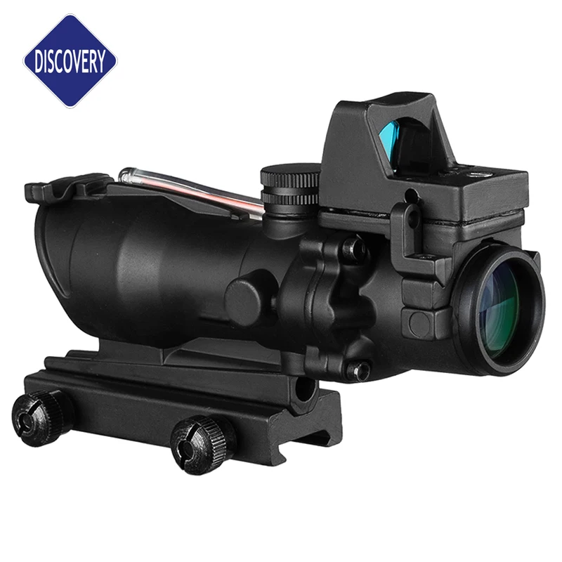Тактический Коллиматорный оптический прицел Discovery ACOG 4X32 для охоты страйкбола |
