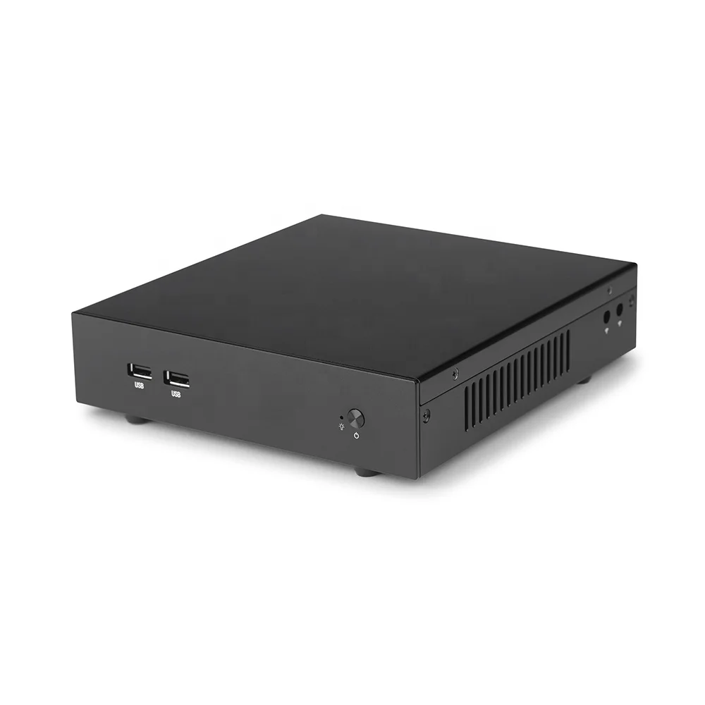 

Aluminum Industrial Pc Case Fanless Pc Mini Desktop PC