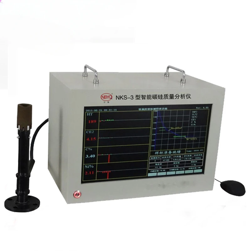 NKS-1 Быстрый анализатор для горячего металлического состава до печи анализатора