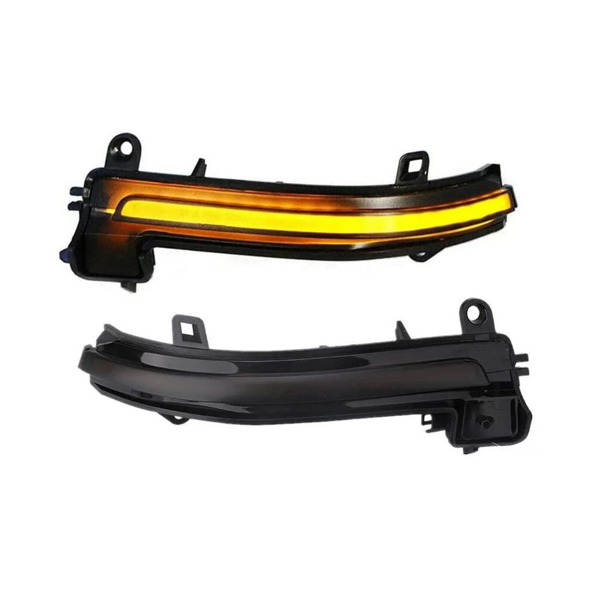 

LED Dynamic Sequential Turn Signals Mirror Lights for BMW F30 F32 F36 F22 BMW 1/2/3/4 Series Accessories ,Smoke Black