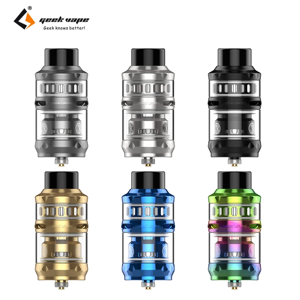 

Original Geekvape P Sub Ohm Tank 5ml 0.2ohm/0.4ohm KA1 Mesh Coil 810 Drip Tip Shock-proof Glass Tube Electronic Cigarette Vape