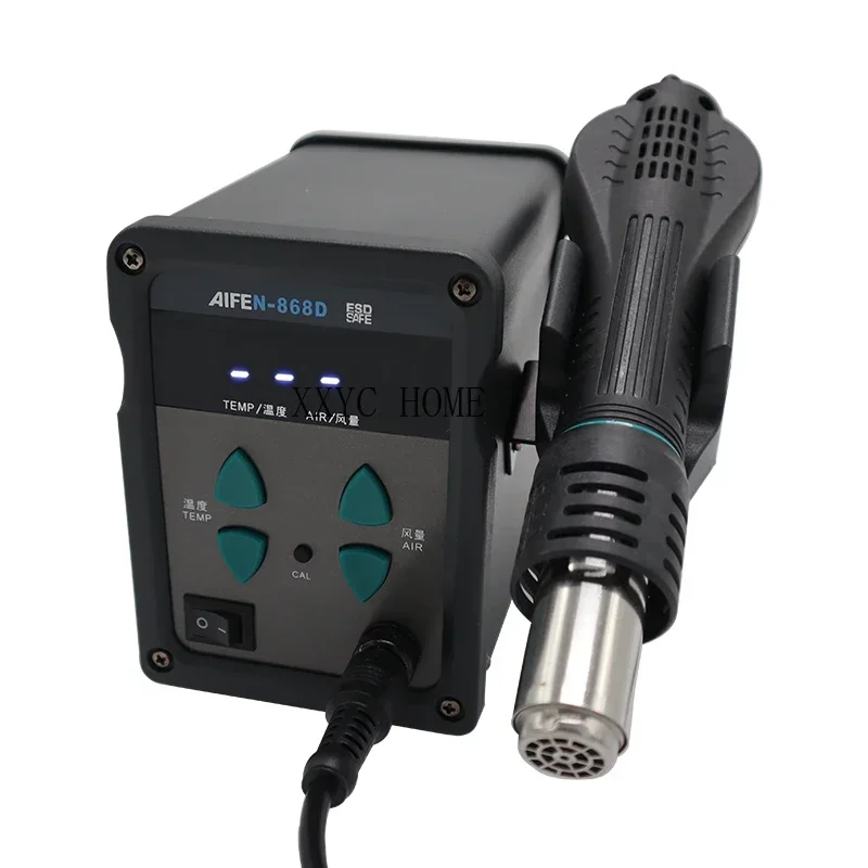 AIFEN-868D Stasiun Udara Panas 700W LED Digital Solder Besi Pematrian Ulang Pistol для Perbaikan Pengelas