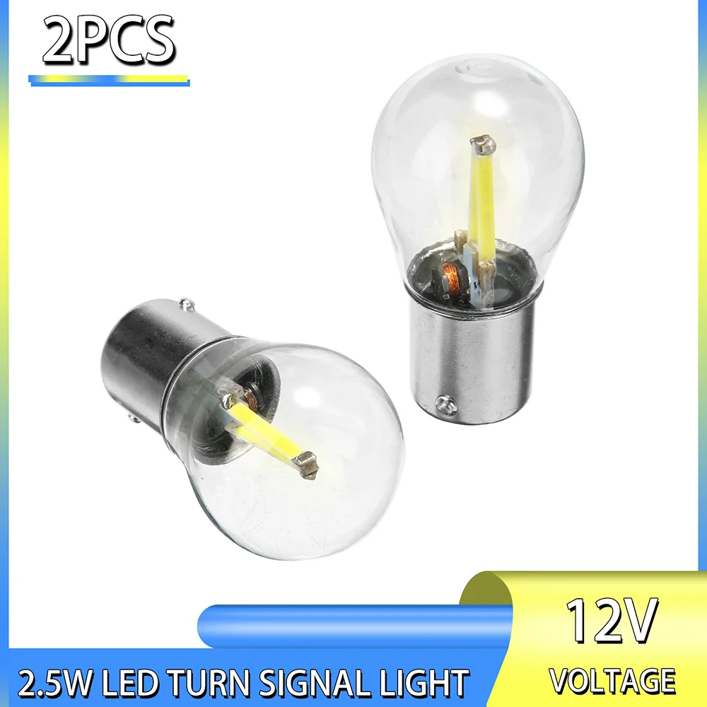 

2 шт. P21W 12 В Светодиодная лампа 1156 BA15S лампа супер белый Автомобильный источник света стоп-сигнал стояночный сигнал ЗАДНИЙ поворотник лампы