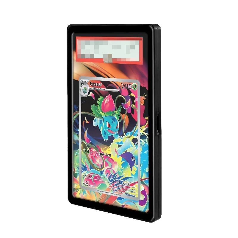 Фото Акриловый защитный чехол-брелок для карт Pokemon PTCG Ivysaur, коллекционный, для аниме-игр, подарок, ручная работа №4