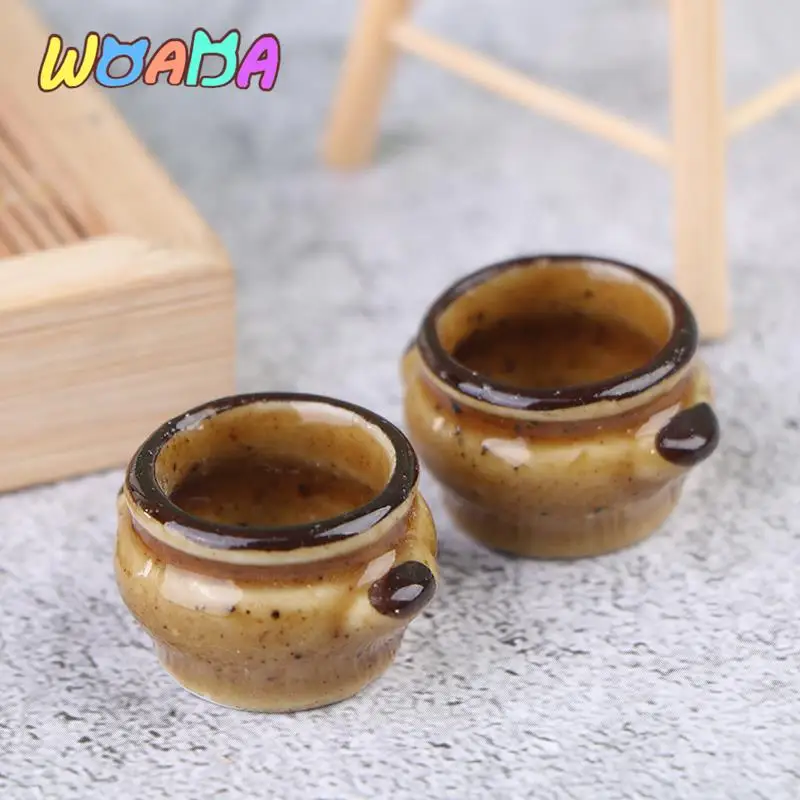 

Новинка, 1 шт., чаша для кукольного домика 1:12, столовая посуда, чаша для овощей, суповая чаша, кухонная игрушка