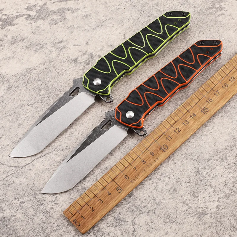 Новый складной нож AUS8 со стальной ручкой G10 высокая твердость оборудование для