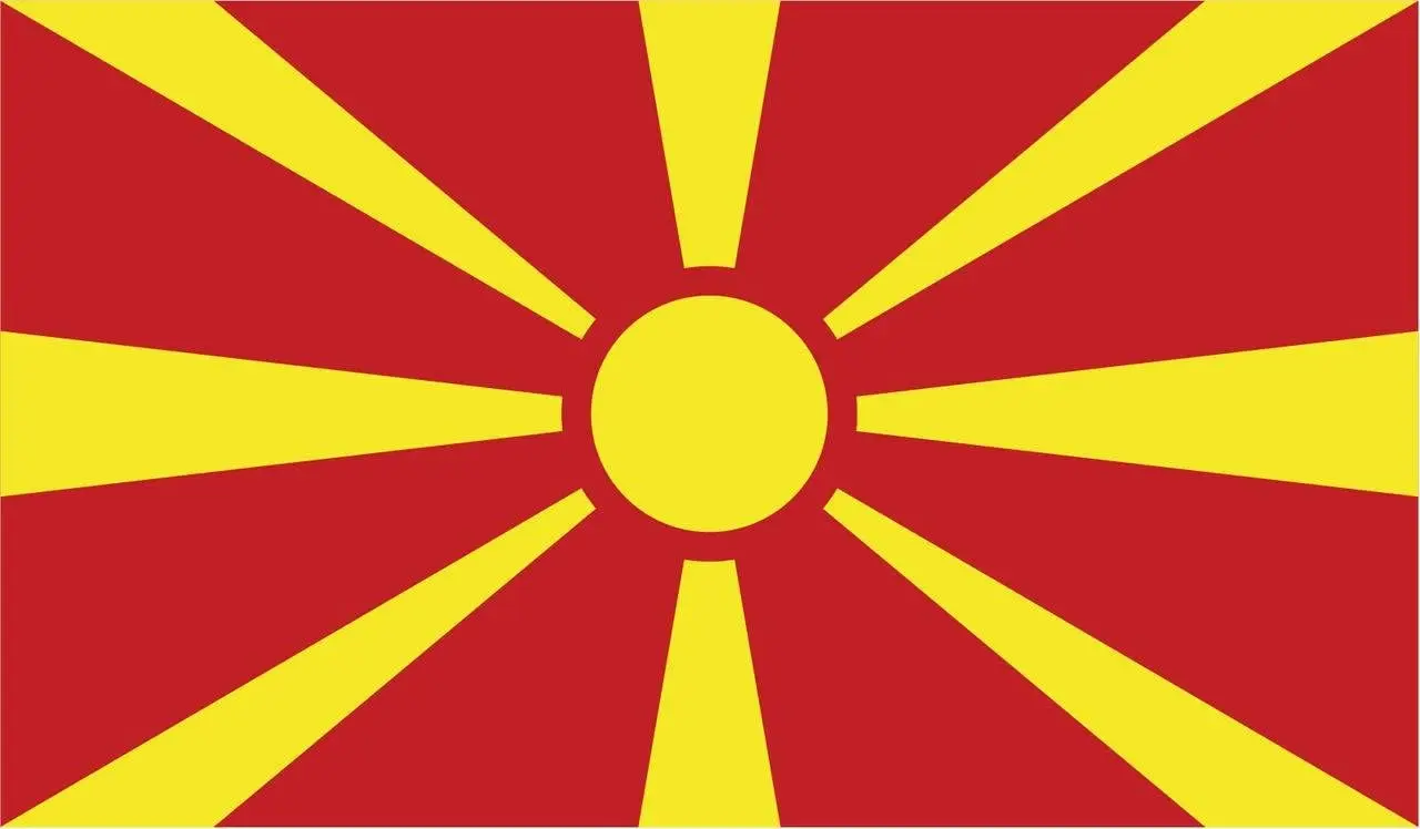 North Macedonia Stickers North Macedonia Flag Map Decal Styling Reflecitve Sticker Funny MK Code Decal Car Accessories KK13cm images - 6