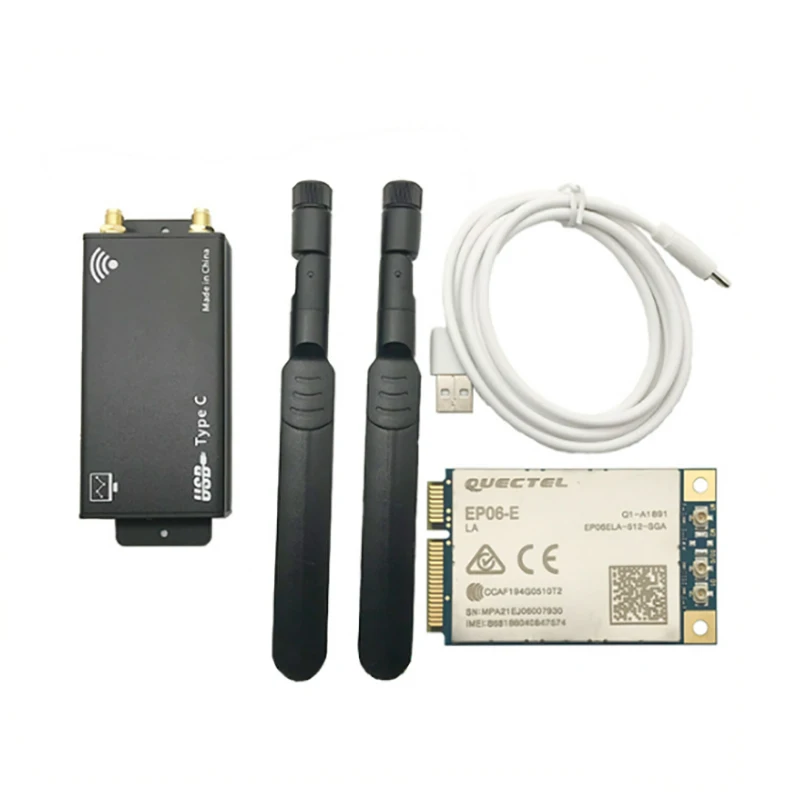 Mini PCIe to USB 3G 4G LTE Modem Shell case enclose housing development board For Quectel Cat6 module EP06-E EP06-A Openwrt