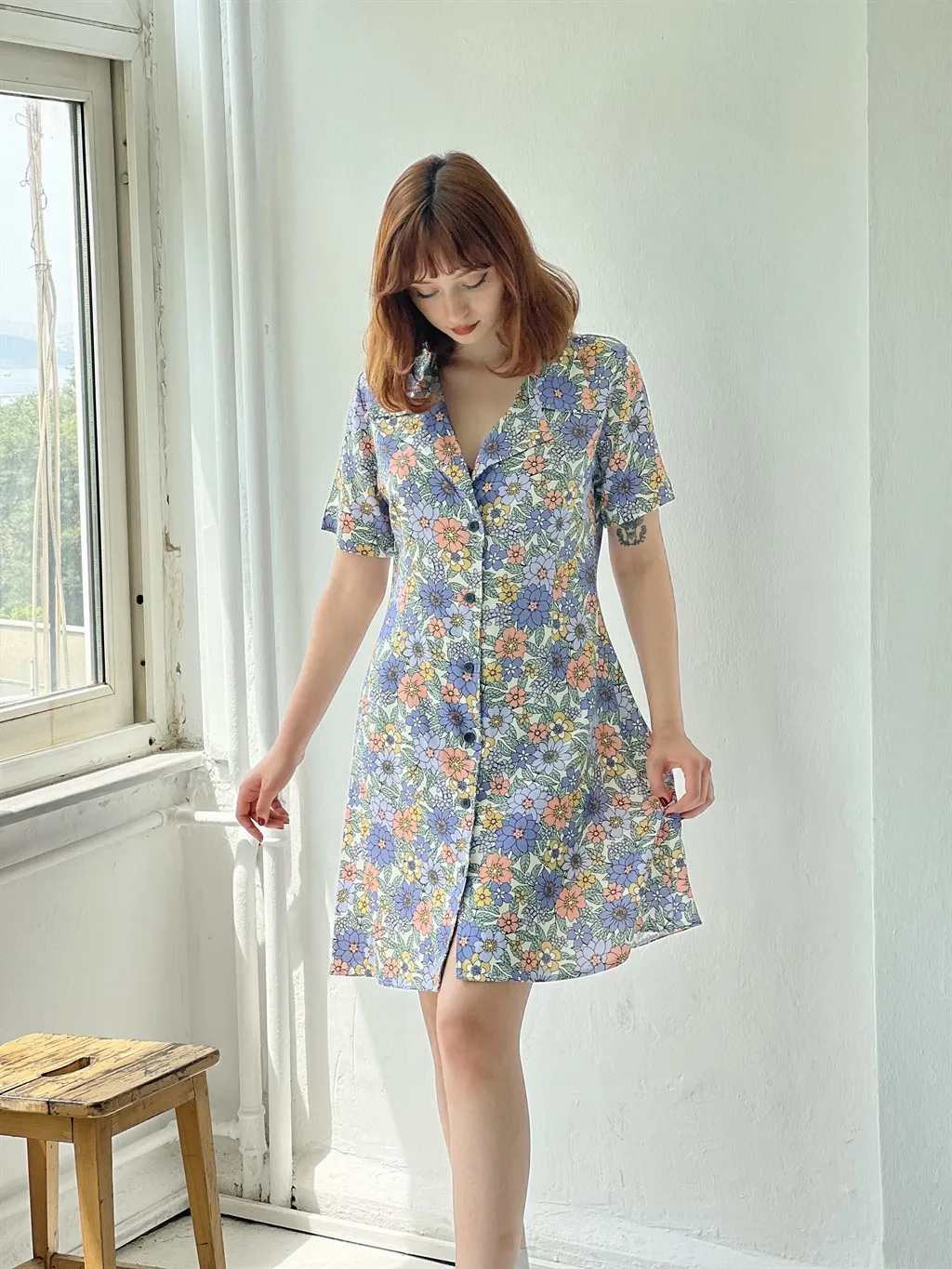 

Ретро Птичье женское платье 70'ler, повседневное женское платье из искусственной ткани, разные цвета