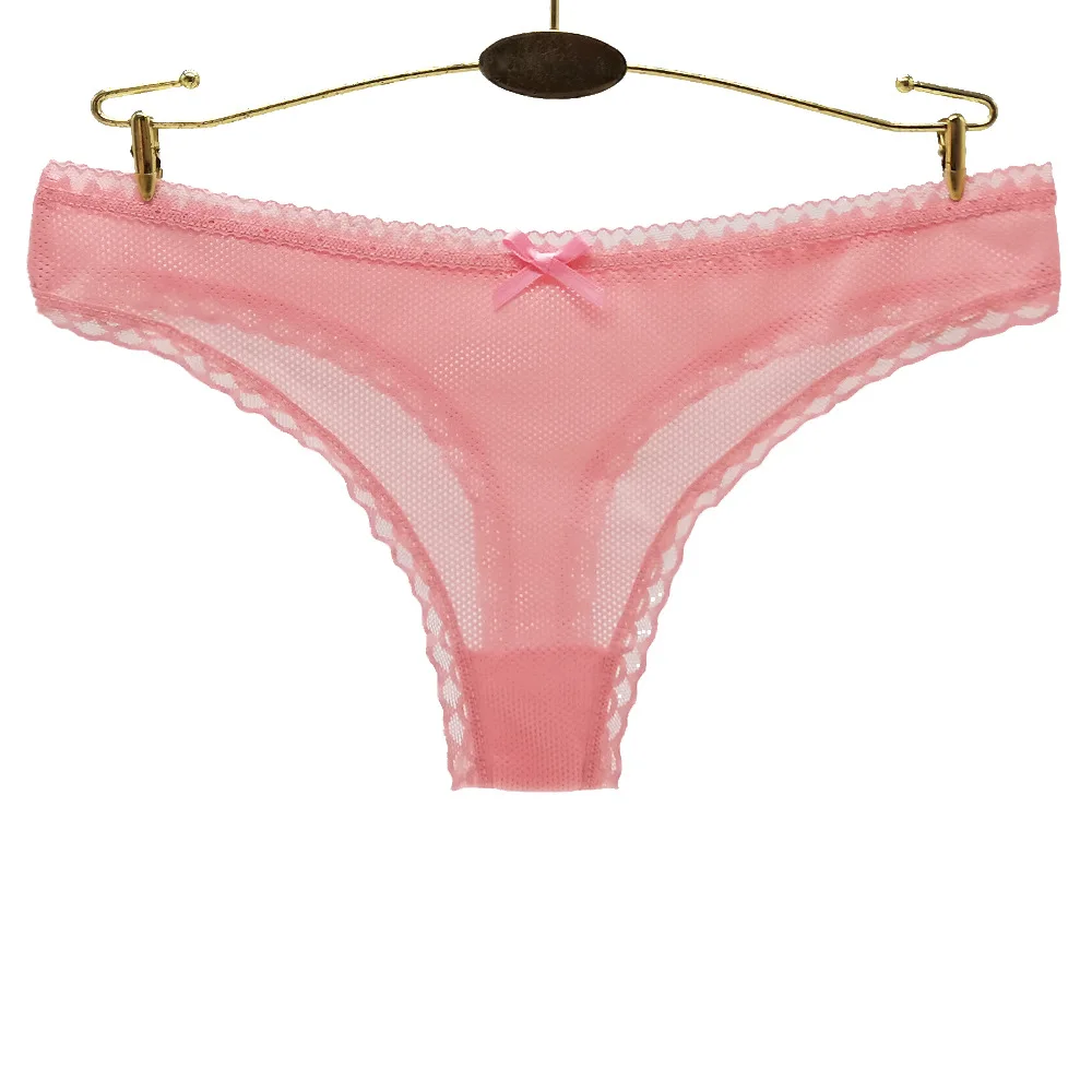 5 шт./партия женские хлопковые трусики-танга