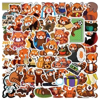 1050pcs cute cartoon red panda animal sticker kids toy waterproof graffiti laptop phone bicycle car decals