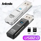 Устройство для чтения Micro Sd-и Tf-карт ANKNDO, 2 в 1, Usb 2,0